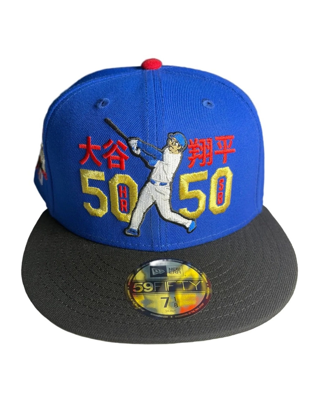 New Era Los Angeles Dodgers Othani 50/50 Season Metallic 2 Tone 59FIFTY Hat
